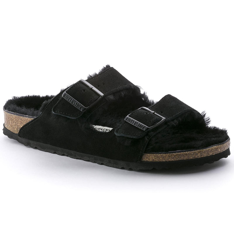 BIRKENSTOCK Arizona shearling black