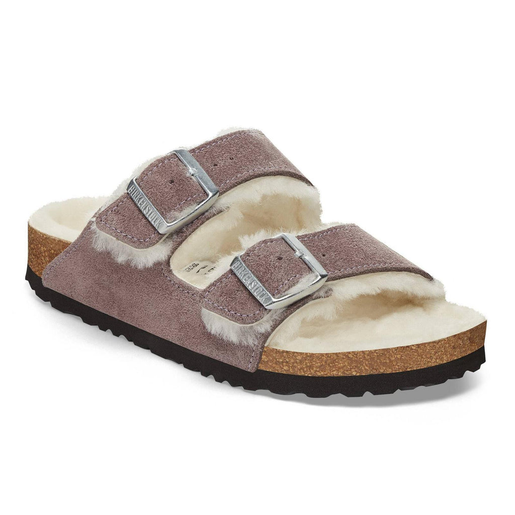 BIRKENSTOCK Arizona shearling faded purple