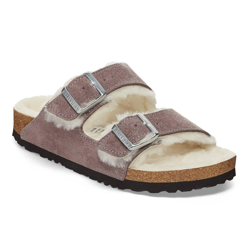 BIRKENSTOCK Arizona shearling faded purple