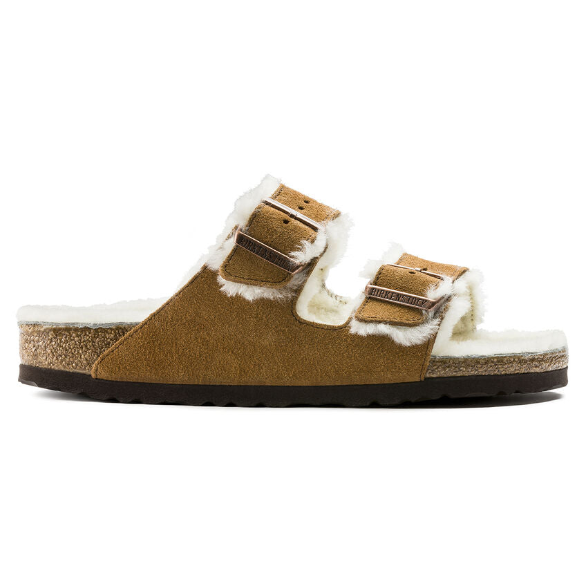 BIRKENSTOCK Arizona shearling mink brown