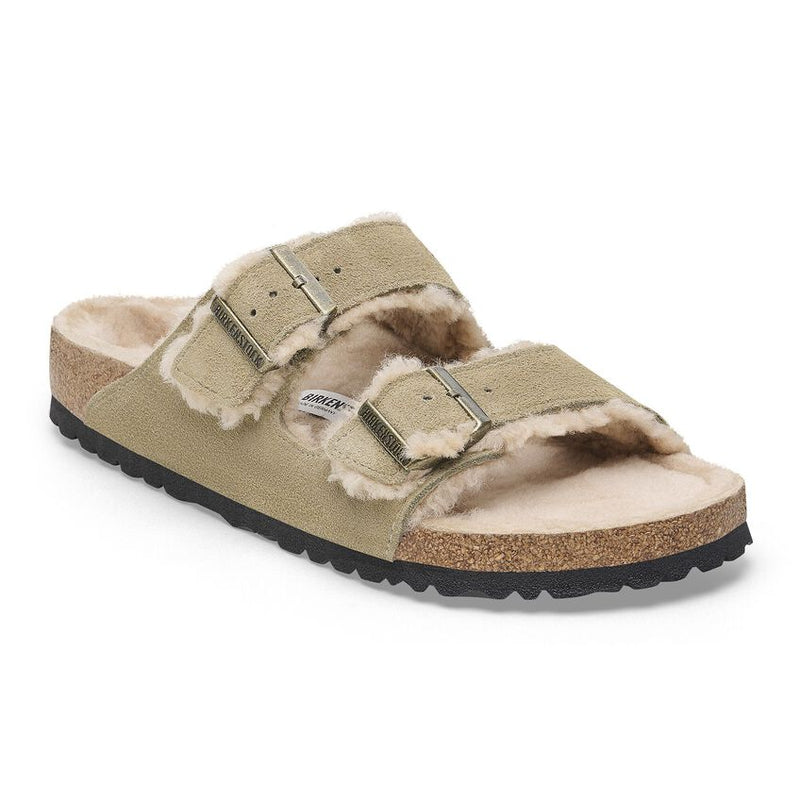 BIRKENSTOCK Arizona shearling taupe