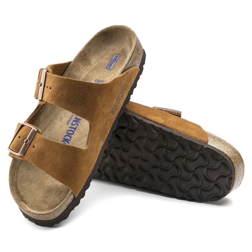 BIRKENSTOCK Arizona soft footbed mink brown