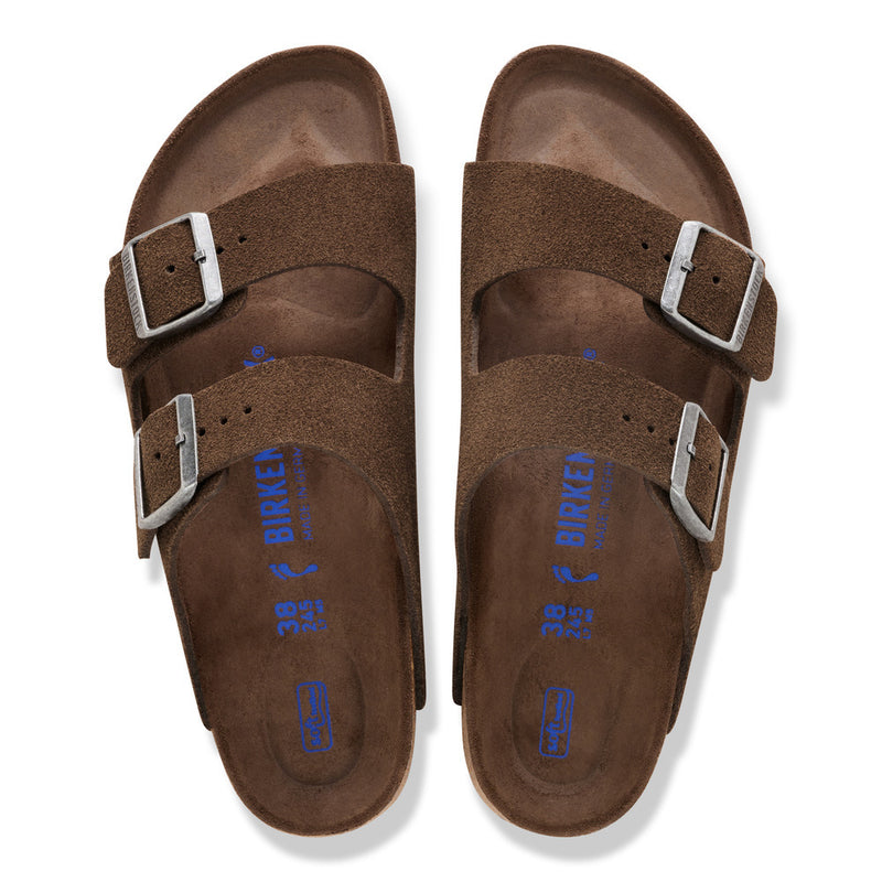 BIRKENSTOCK Arizona soft footbed sandals carafe brown