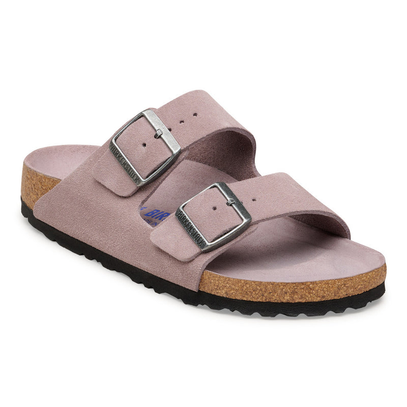 BIRKENSTOCK Arizona soft footbed sandals faded purple