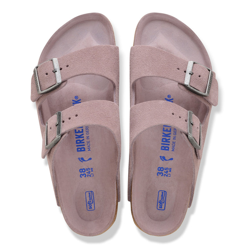 BIRKENSTOCK Arizona soft footbed sandals faded purple