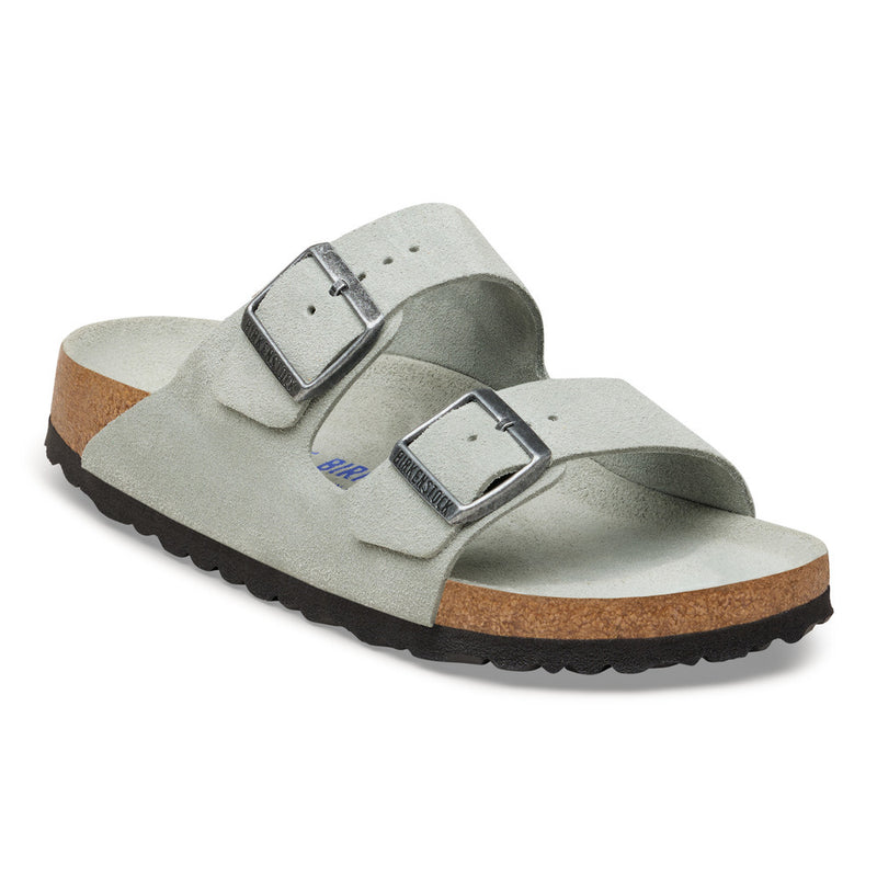 BIRKENSTOCK Arizona soft footbed sandals pure sage