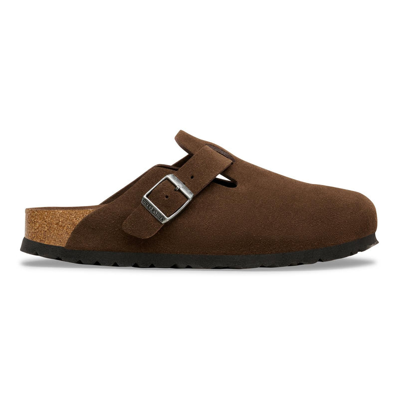 BIRKENSTOCK Boston mules carafe brown suede