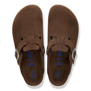 BIRKENSTOCK Boston mules carafe brown suede