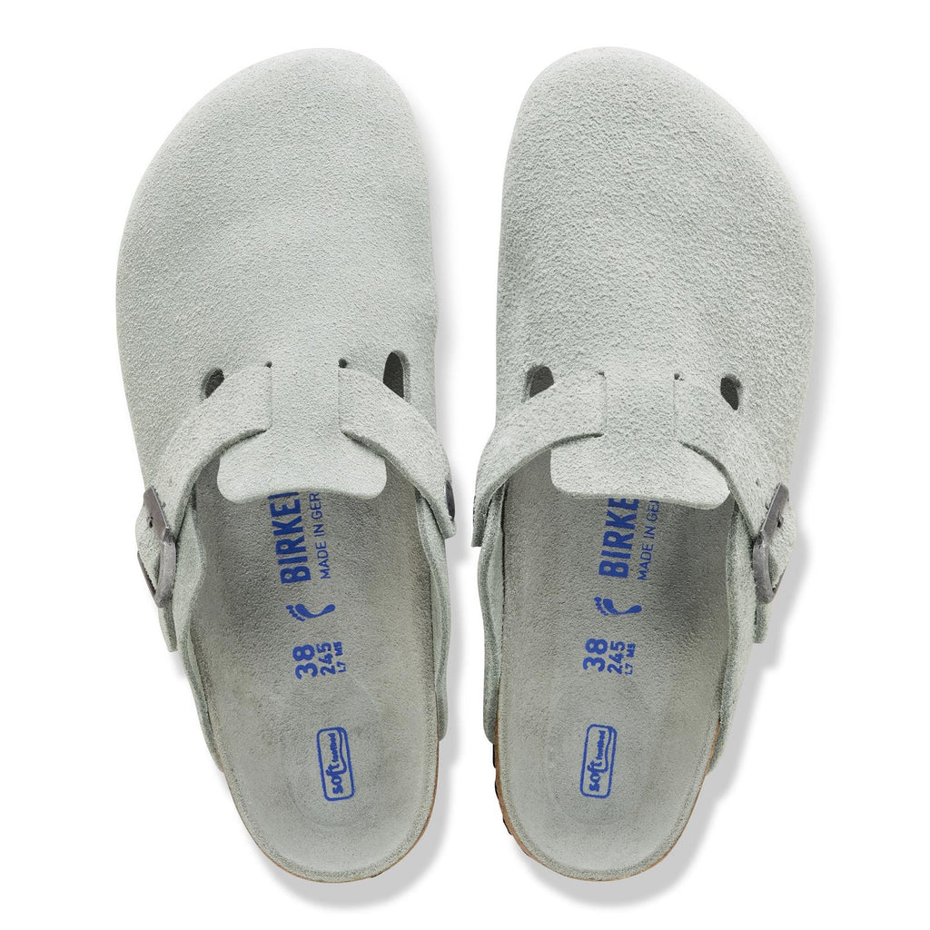 BIRKENSTOCK Boston pure sage suede
