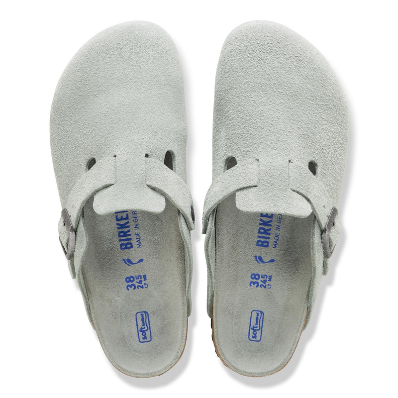 BIRKENSTOCK Boston pure sage suede