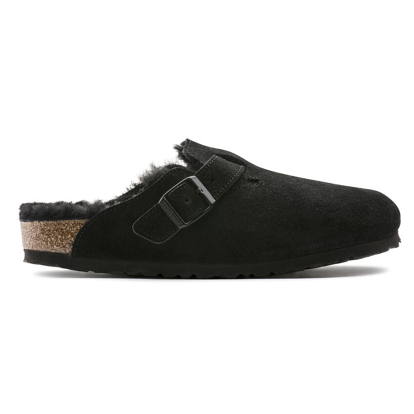 BIRKENSTOCK Boston shearling black