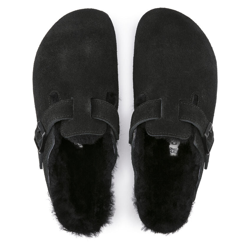 BIRKENSTOCK Boston shearling black