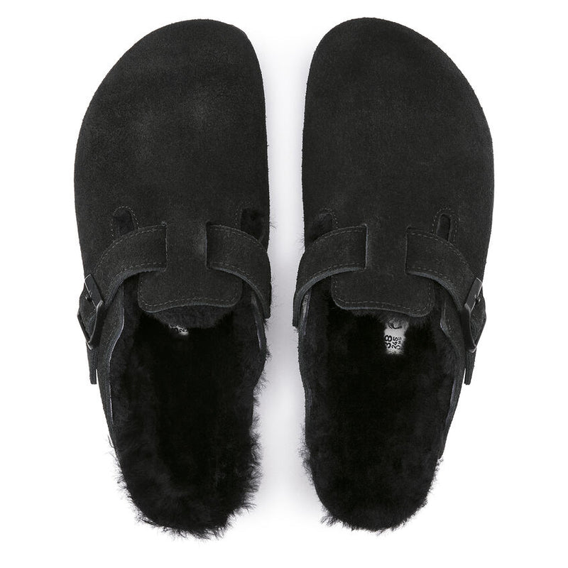 BIRKENSTOCK Boston shearling black
