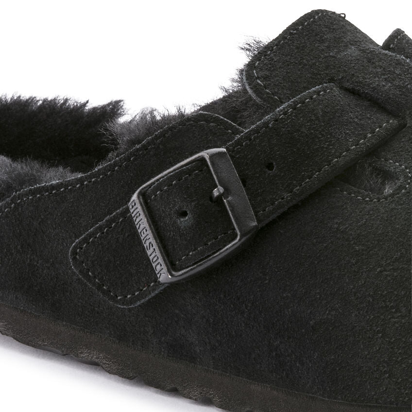 BIRKENSTOCK Boston shearling black