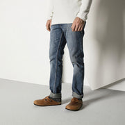 BIRKENSTOCK Cotton slub men's socks black grey