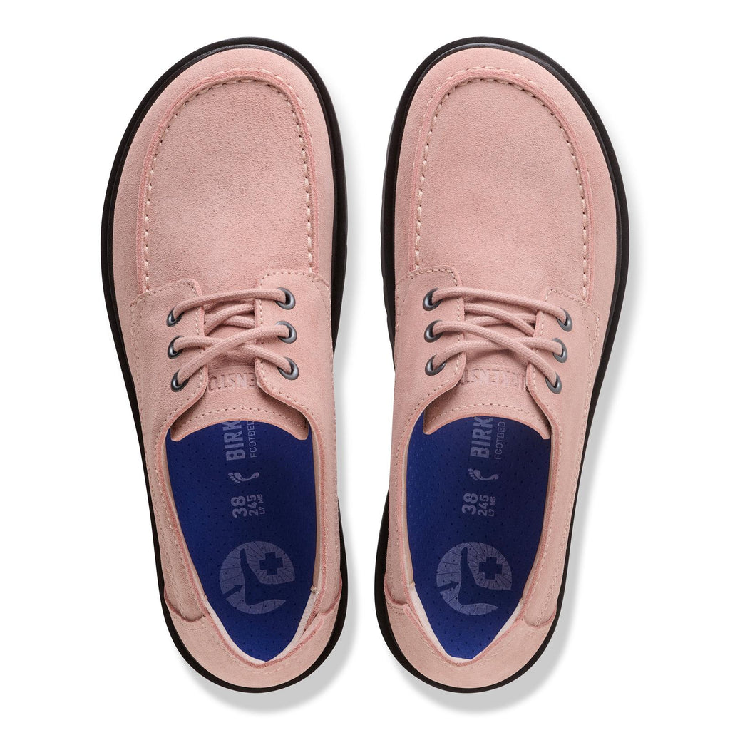 BIRKENSTOCK Highwood moc lace low pink clay