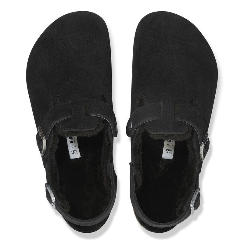 BIRKENSTOCK Tokio shearling black