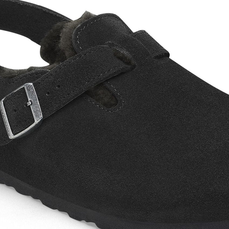 BIRKENSTOCK Tokio shearling black