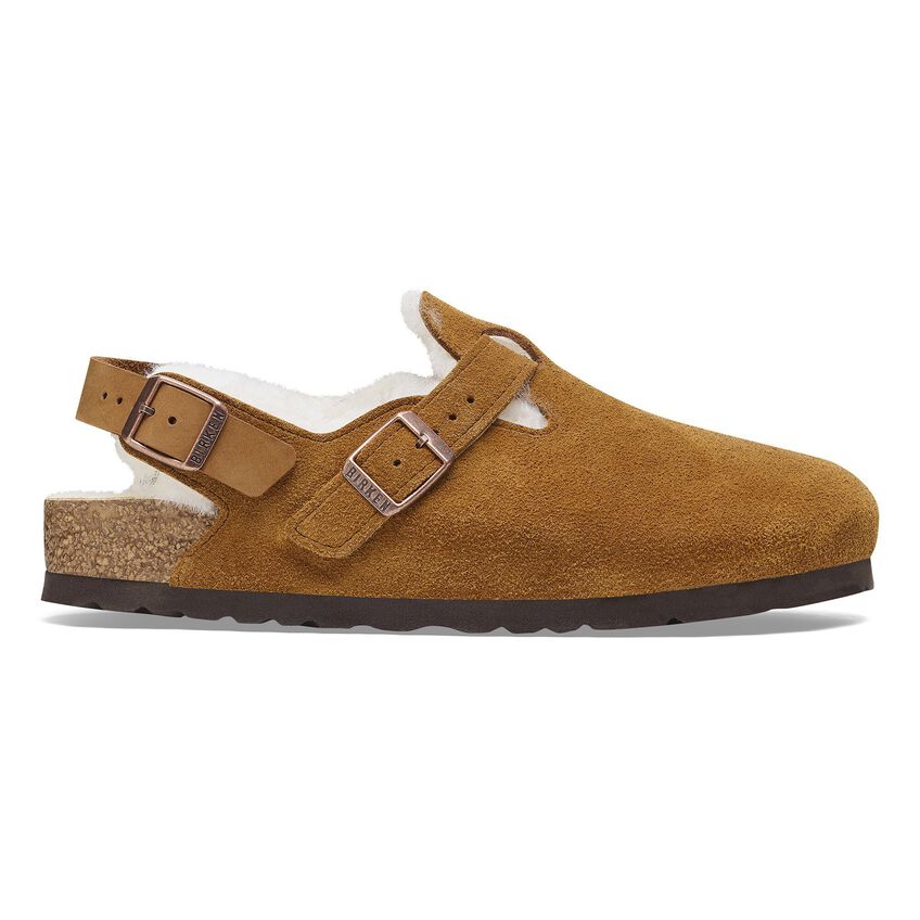 BIRKENSTOCK Tokio shearling mink brown