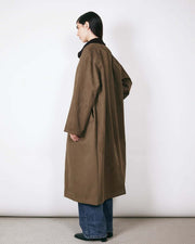 BRIXTOL TEXTILES Brooks coat deep fern
