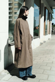 BRIXTOL TEXTILES Brooks coat deep fern