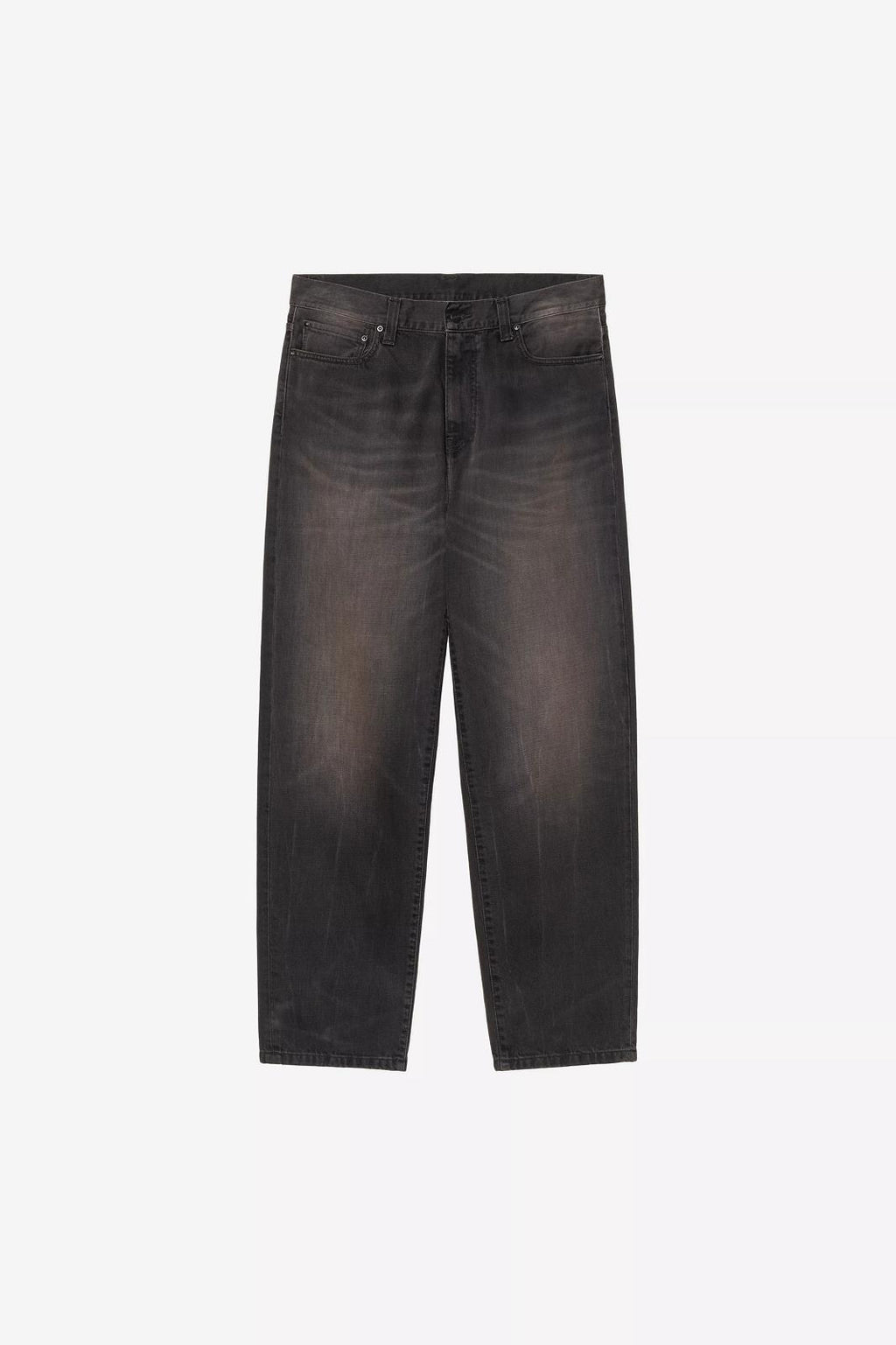 CARHARTT WIP Aaron pant black tobacco used wash