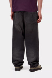 CARHARTT WIP Aaron pant black tobacco used wash
