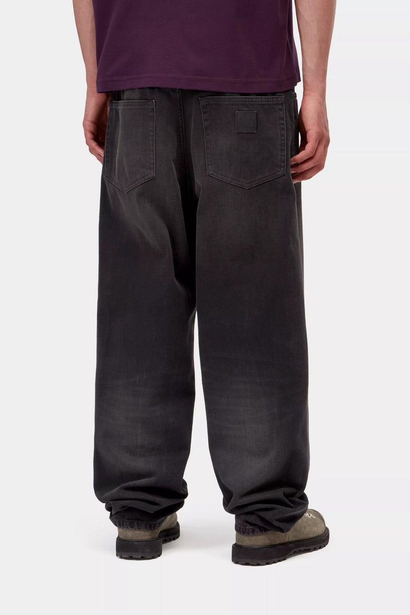 CARHARTT WIP Aaron pant black tobacco used wash