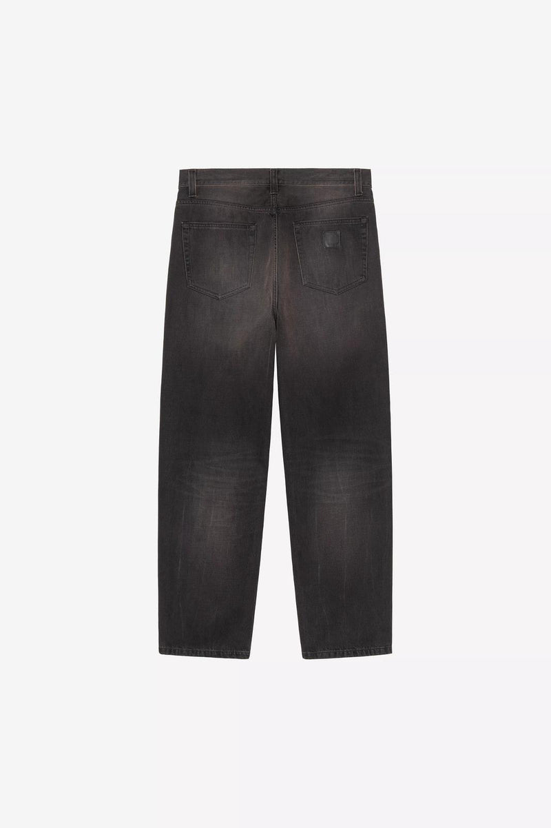 CARHARTT WIP Aaron pant black tobacco used wash