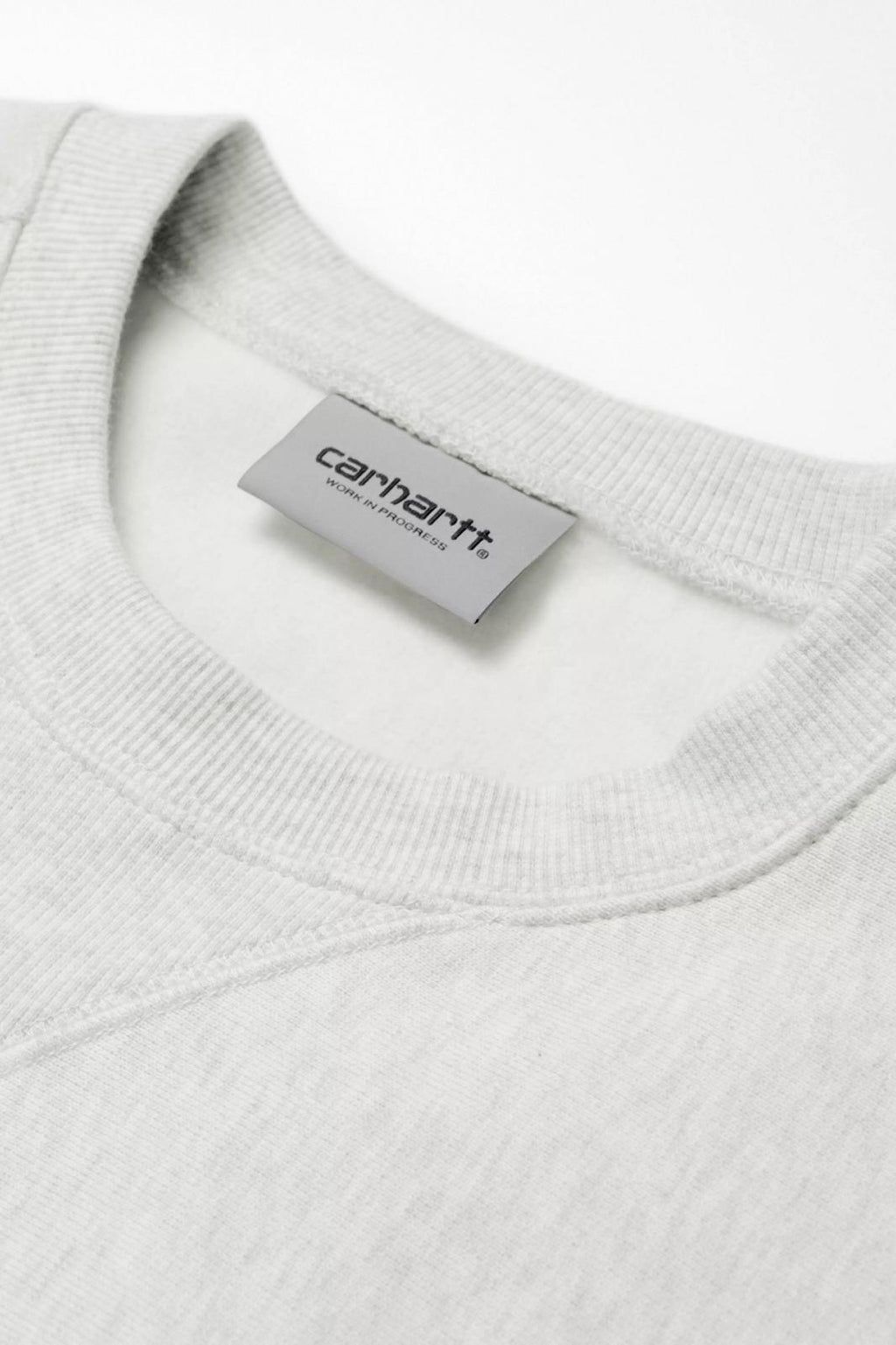CARHARTT WIP American script sweat ash heather grey