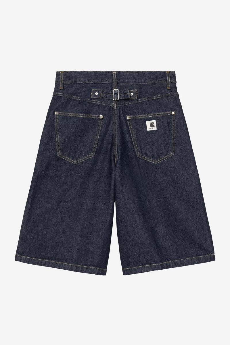CARHARTT WIP Belmont shorts blue rinsed