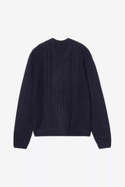 CARHARTT WIP Caster knit sweater dark navy