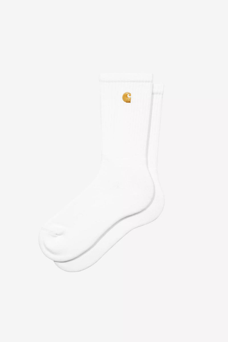 CARHARTT WIP Chase socks white gold