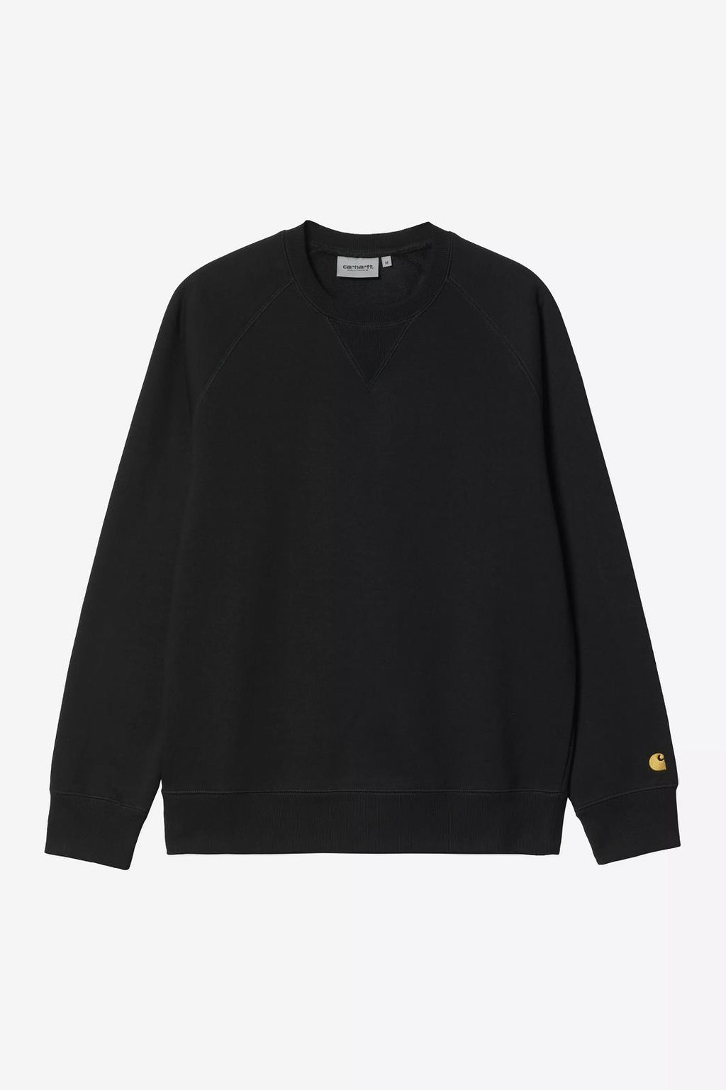 CARHARTT WIP Chase sweat black gold