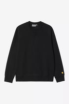 CARHARTT WIP Chase sweat black gold