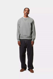 CARHARTT WIP Chase sweat grey heather gold