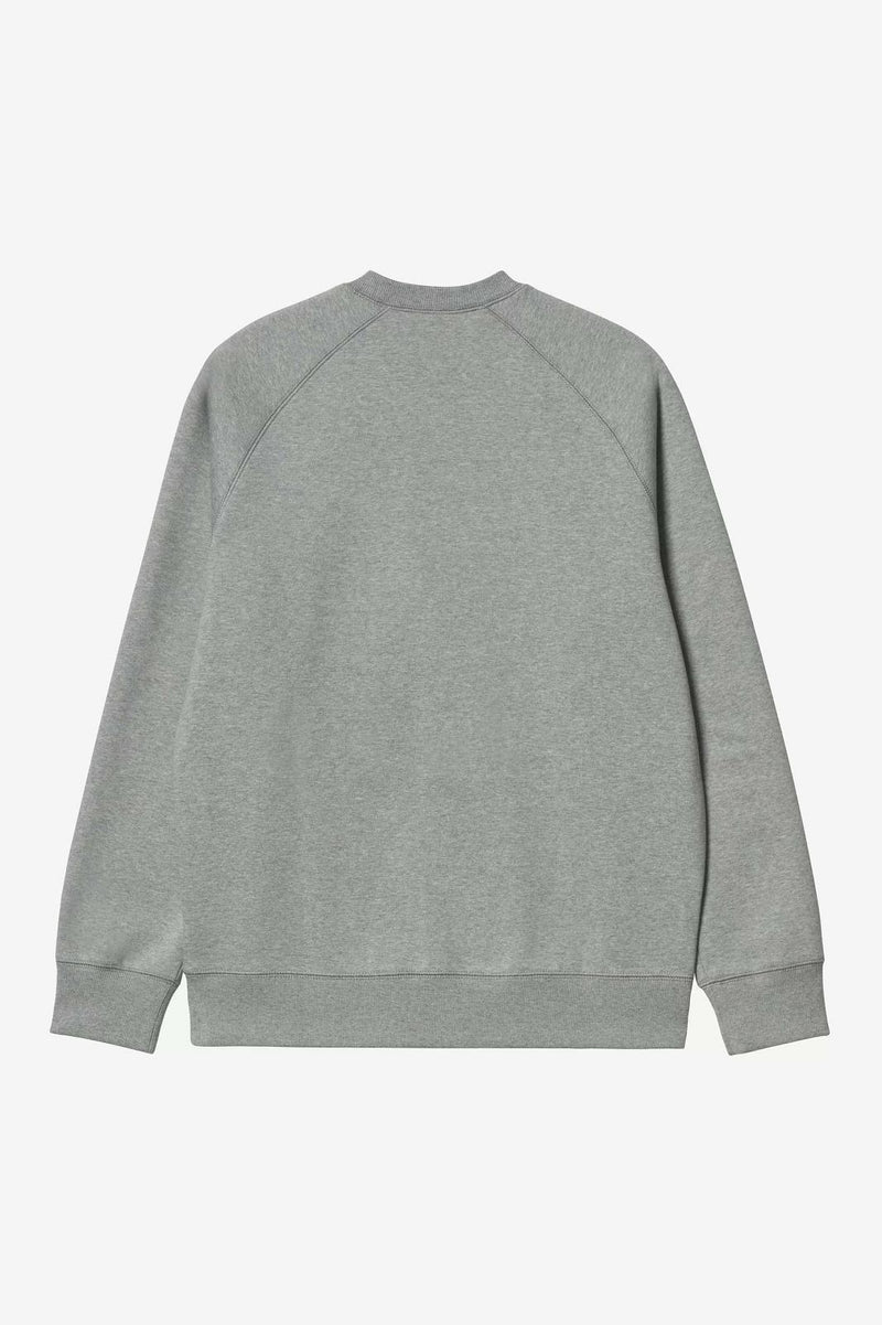 CARHARTT WIP Chase sweat grey heather gold