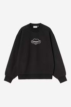 CARHARTT WIP Cloud heart sweat black