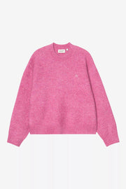 CARHARTT WIP Curtis sweater tangled hortensia