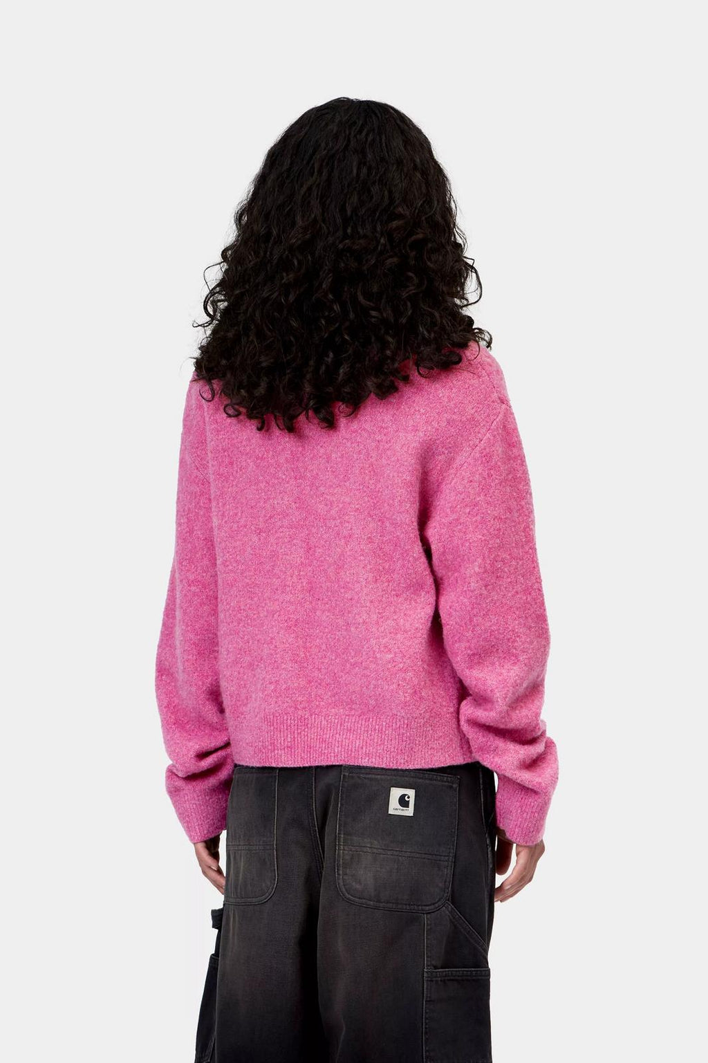 CARHARTT WIP Curtis sweater tangled hortensia