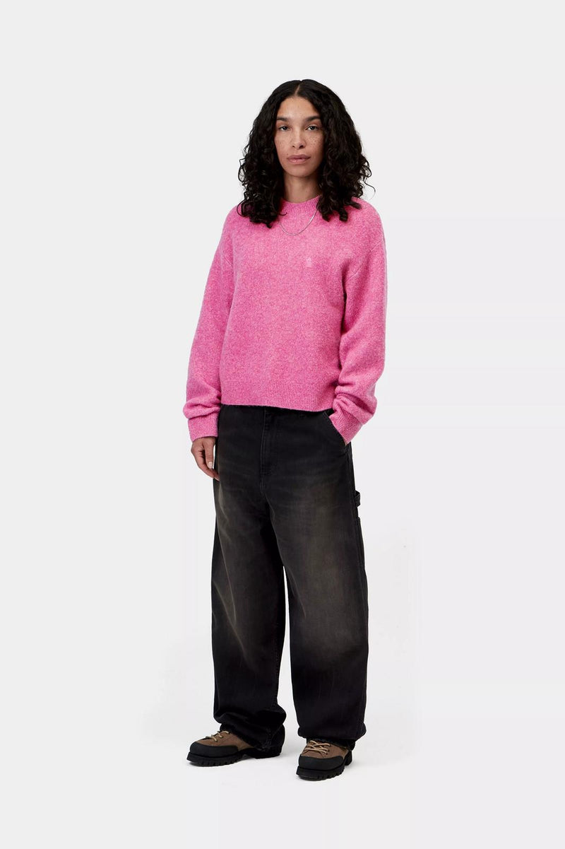 CARHARTT WIP Curtis sweater tangled hortensia