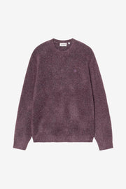 CARHARTT WIP Curtis sweater tangled shady purple