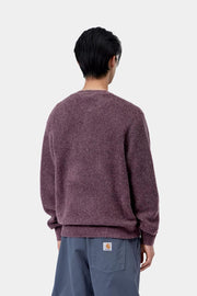 CARHARTT WIP Curtis sweater tangled shady purple