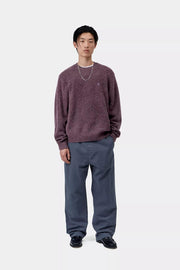 CARHARTT WIP Curtis sweater tangled shady purple