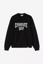 CARHARTT WIP Deck sweater black wax