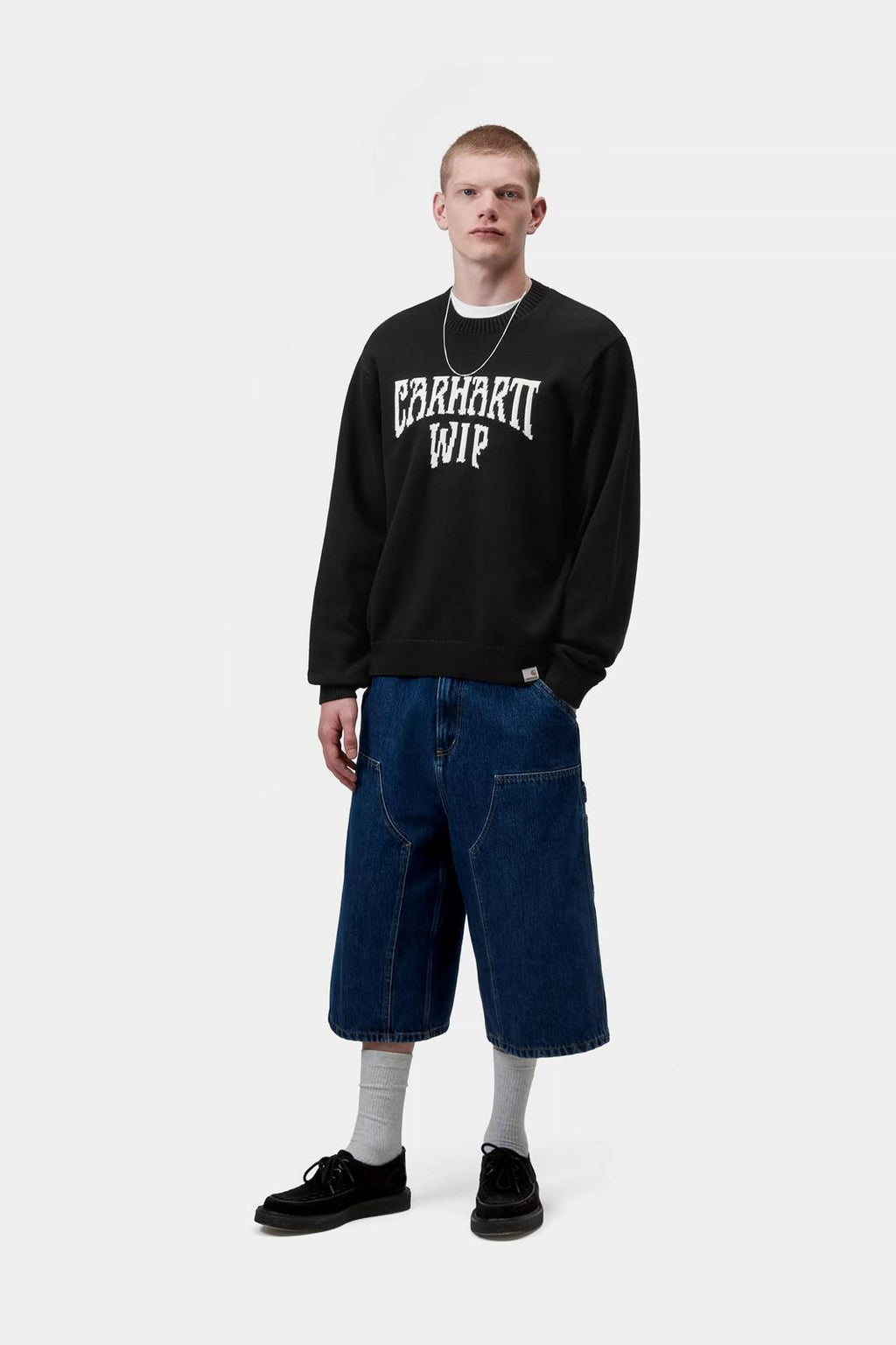 CARHARTT WIP Deck sweater black wax