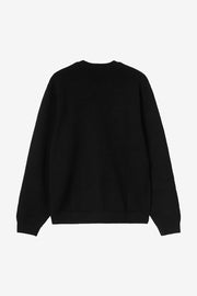 CARHARTT WIP Deck sweater black wax