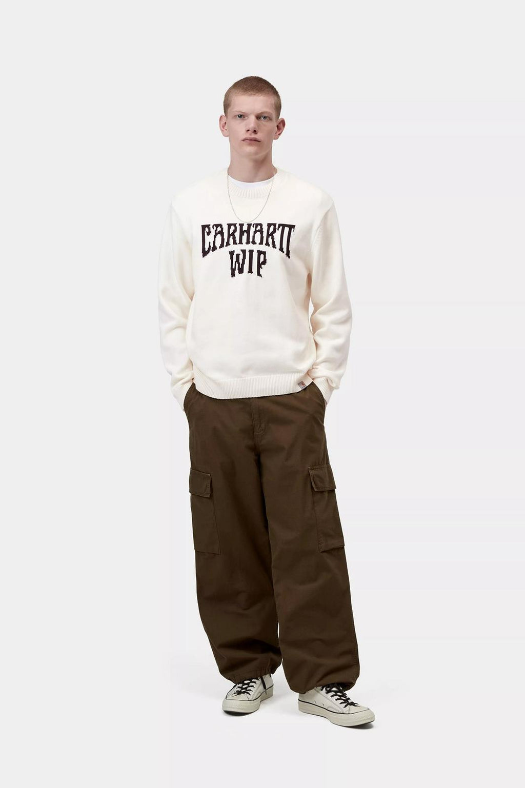 CARHARTT WIP Deck sweater wax black