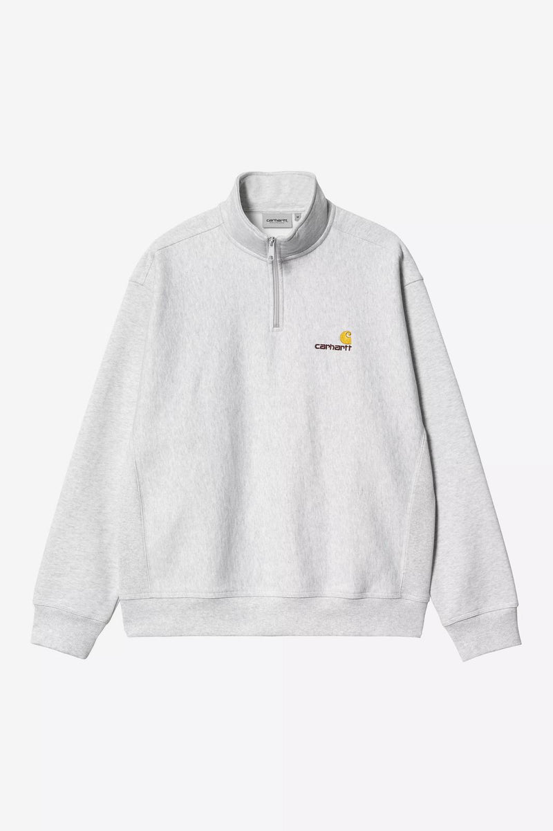 CARHARTT WIP Half zip American script sweat