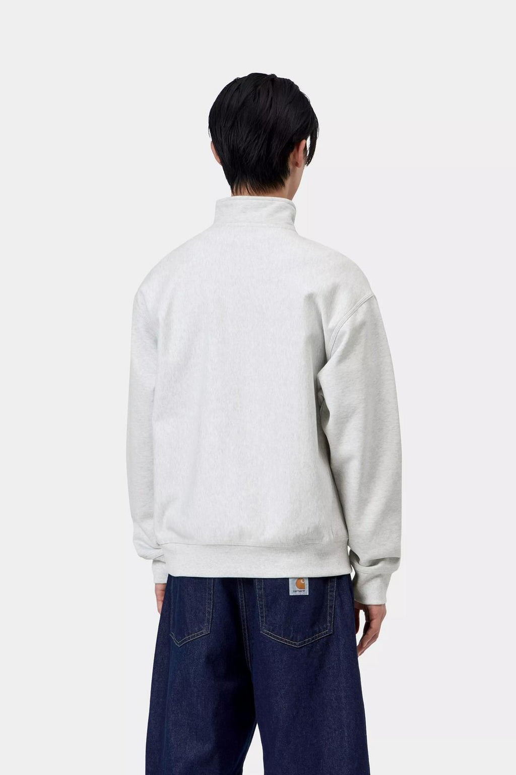 CARHARTT WIP Half zip American script sweat